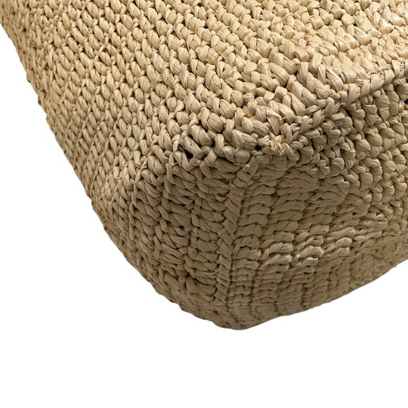 Yves Saint Laurent Le 5A7 Raffia Hobo Crossbody Bag - Picture 8 of 10